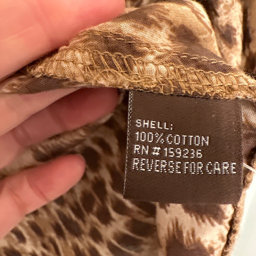 J McLaughlin Leopard Print Lois Blouse - image 4